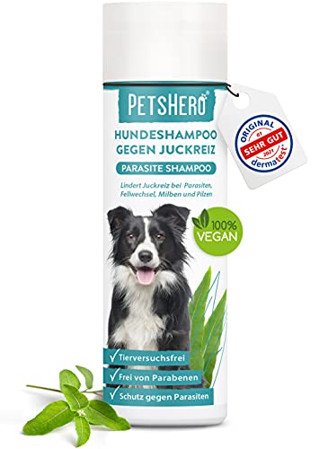 Hundeshampoo gegen Milben, Flöhe, Zecken & Parasiten