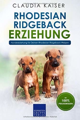 Rhodesian Ridgeback Erziehung: Hundeerziehung für Deinen Rhodesian Ridgeback Welpen