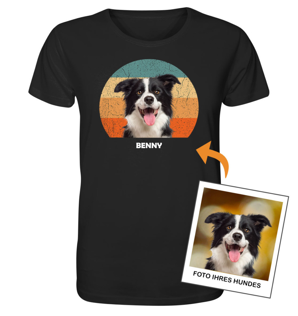 Personalisiertes Hunde-Shirt für Männer