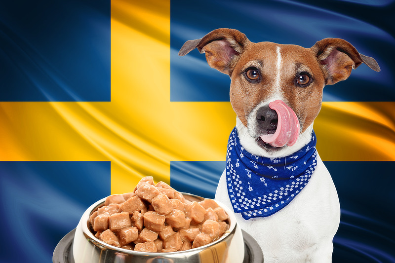 Bei schwedischem Hundefutter werden Zutaten in Lebensmittelqualität verwendet