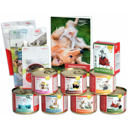 Testpaket Anifit Hundefutter in 200g Dosen