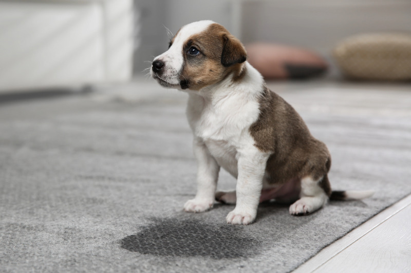 Welpen stubenrein bekommen durch klare Routinen