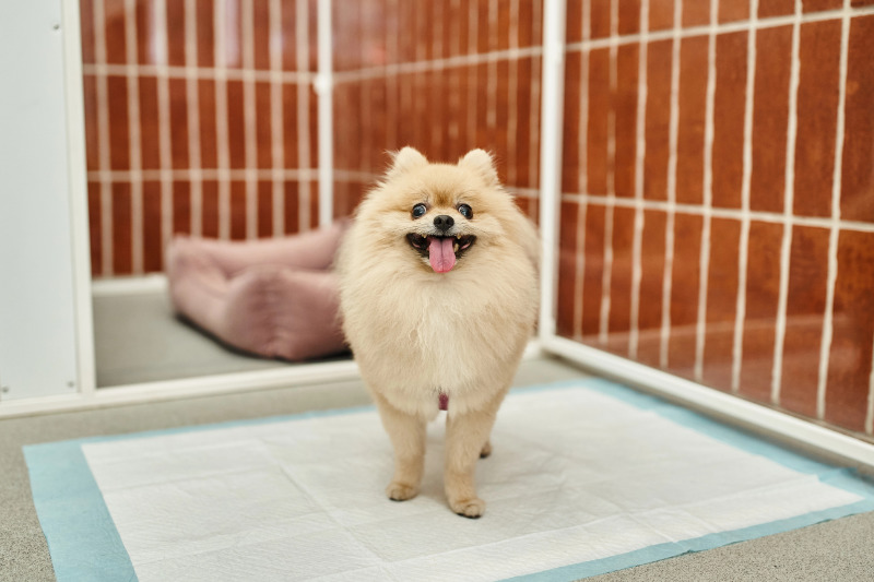 Welpenunterlagen sollten keine Dauerlösung sein